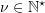 Rendered by QuickLaTeX.com \nu\in\mathbb{N}^\star