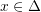 Rendered by QuickLaTeX.com x\in\Delta