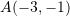 Rendered by QuickLaTeX.com A(-3,-1)