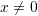 Rendered by QuickLaTeX.com x\neq0