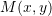 Rendered by QuickLaTeX.com M(x,y)
